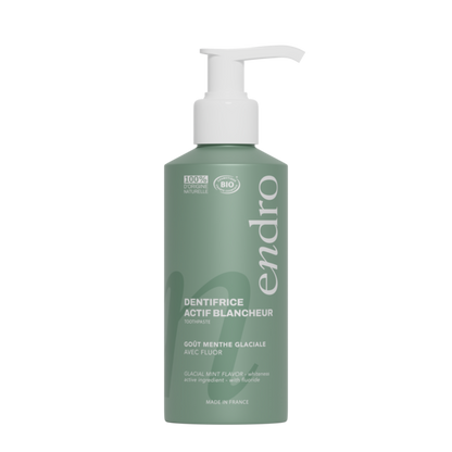 Dentifrice Actif Blancheur - Goût Menthe Glaciale - 1