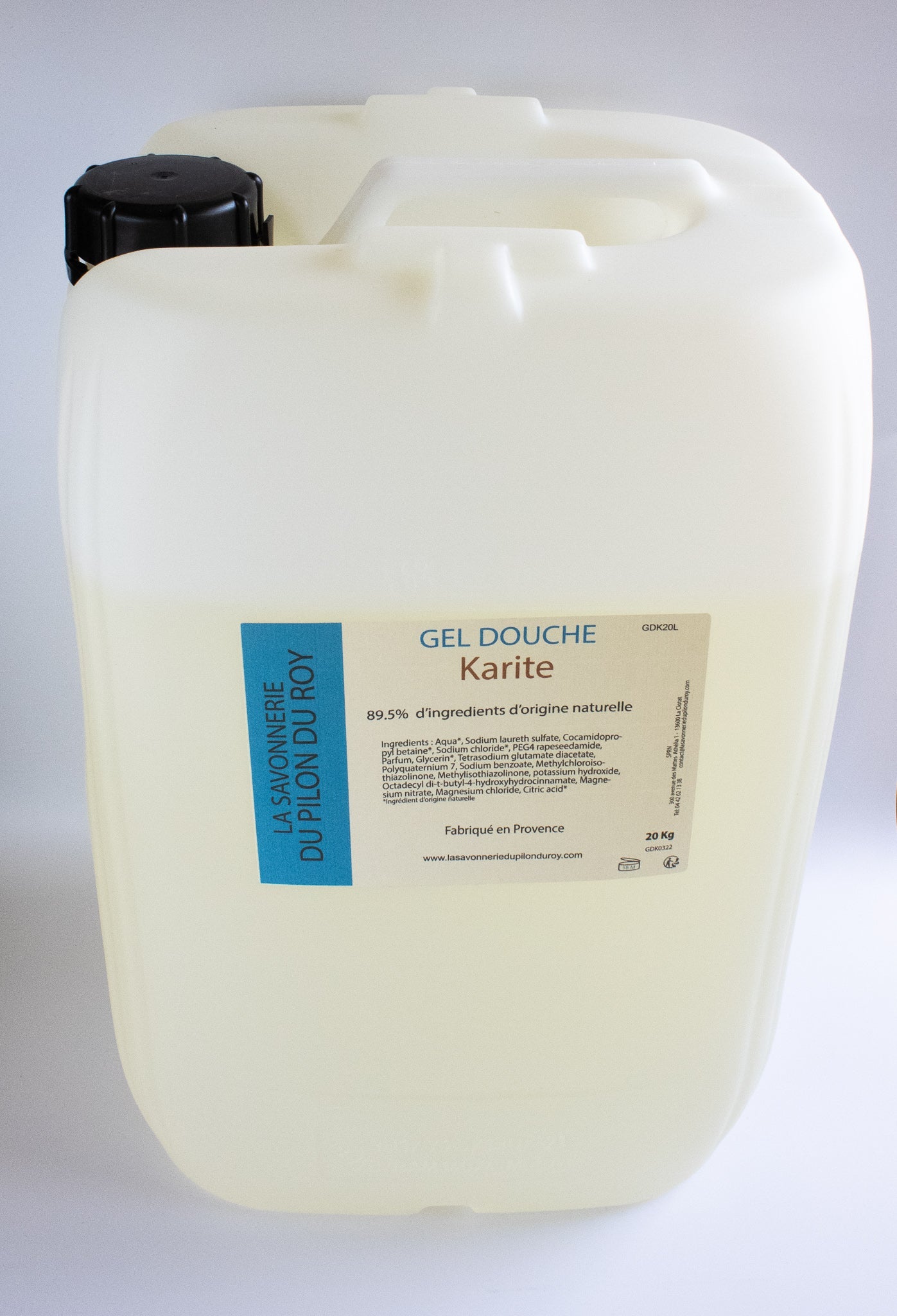 La Savonnerie Du Pilon Du Roy -- Gel douche karité Vrac - 20 kg