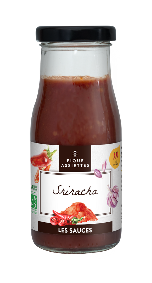 Pique Assiettes -- Sauce sriracha bio - 130 ml